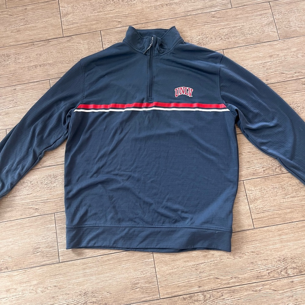 Vintage UNLV Quarter-Zip Pullover unisex large